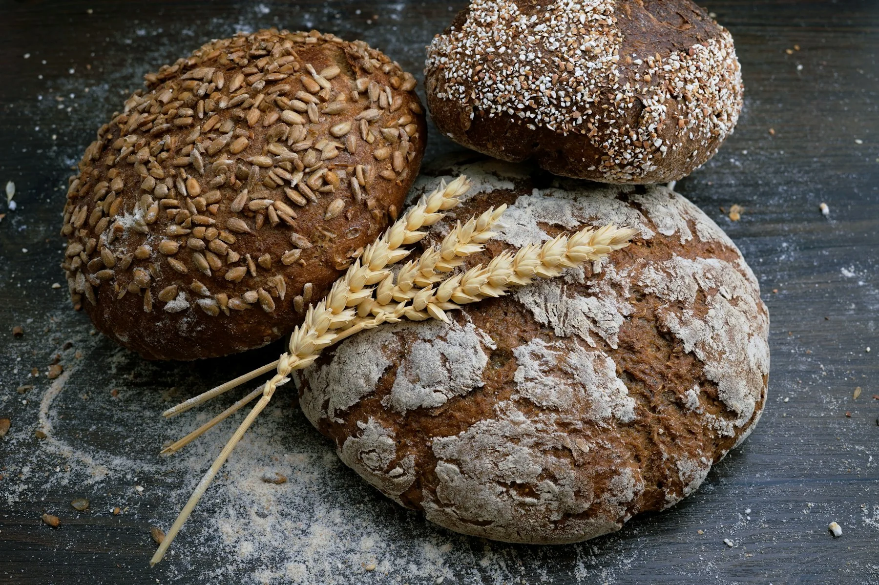 Pains artisanaux, photographie d’ambiance