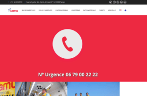 création d'un site internet institutionnel créatif de l'agence de communication webpy à Lourdes représentant les montagnes des Pyrénées en France